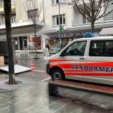 La "Bahnhofstrasse" a été fermée à la circulation le temps de quelques heures ce jeudi